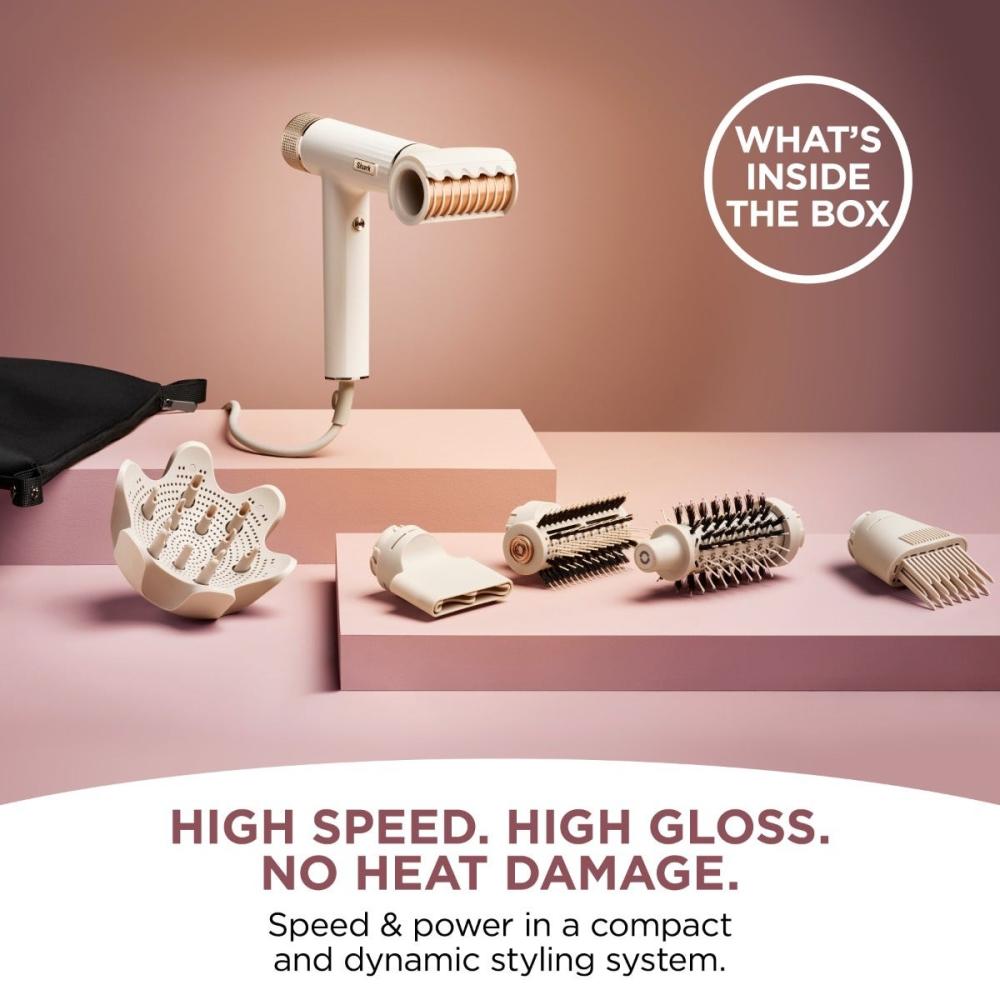 مجفف شعر Shark SpeedStyle RapidGloss عالي السرعة H...