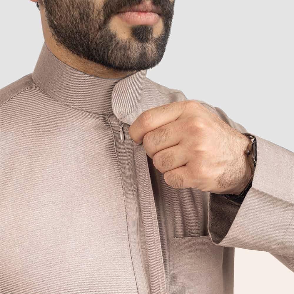 ثوب شتوي رجالي سحاب - الأصيل z06