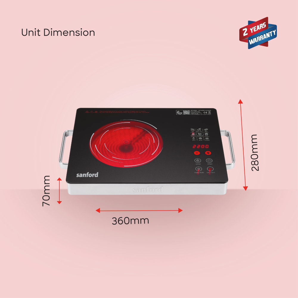 طباخ كهربائي بالأشعة تحت الحمراء من سانفورد