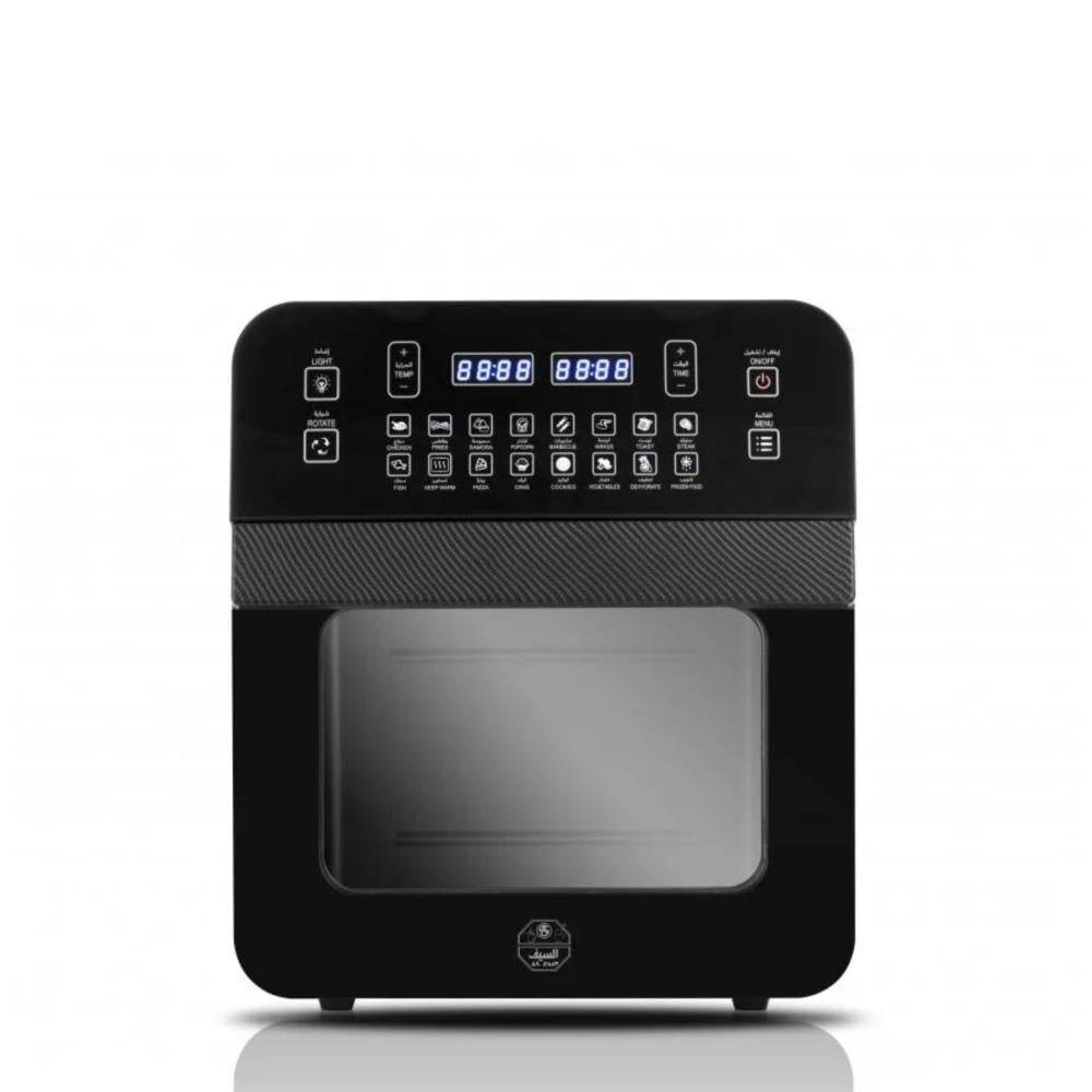 قلاية هوائية السيف فاست فايبر 12 لتر مع أسود