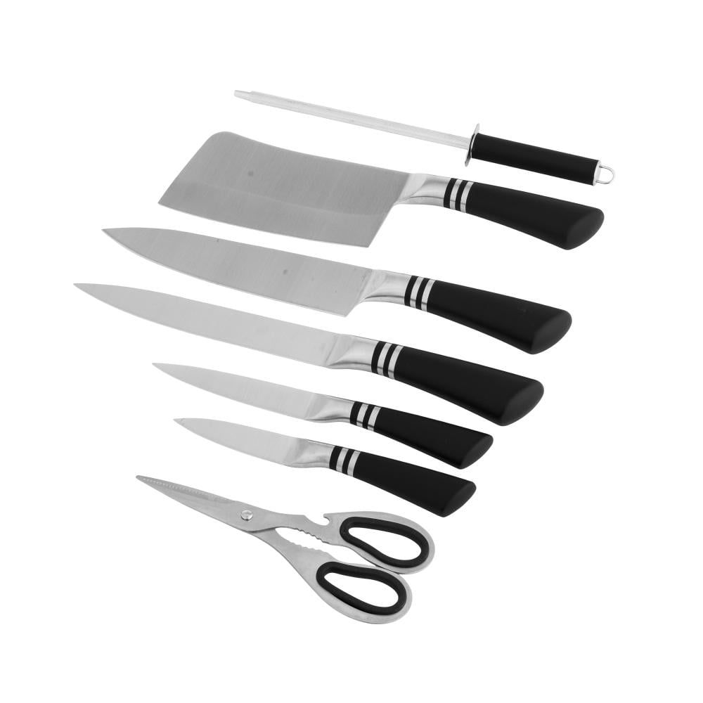 طقم ستاند سكاكين تقطيع 8 قطع