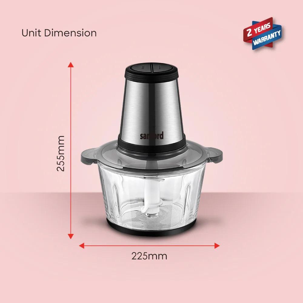 مفرمة طعام كهربائية متعددة الوظائف من سانفورد 1.8...