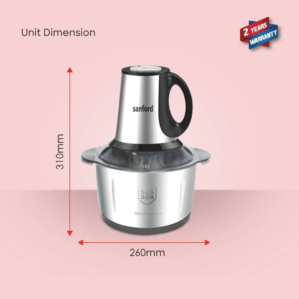 مفرمة طعام كهربائية متعددة الوظائف من سانفورد 4 لت...