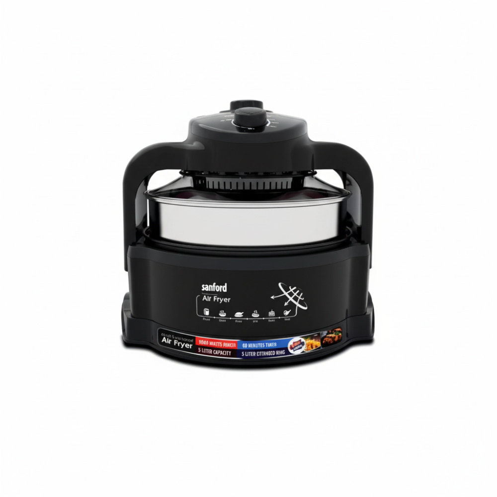 مقلاة هوائية رقمية من سانفورد 8 لتر
