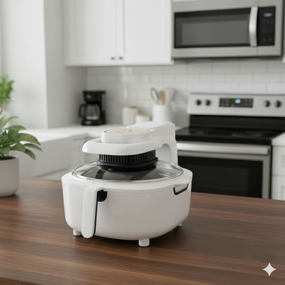 قلاية هوائية ديجيتال من سانفورد 5 لتر أبيض