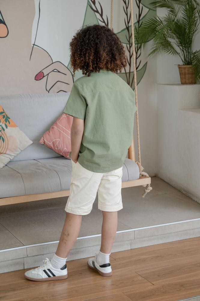 شورت ولادي كلاسيكي 4147-