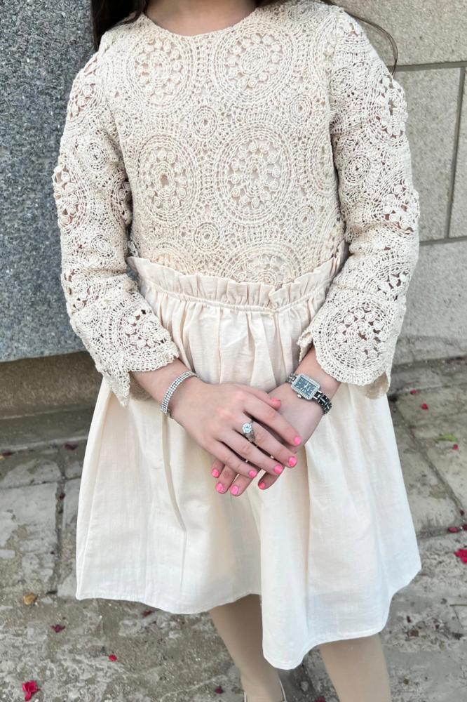 فستان بناتي بيج أنيق 3006