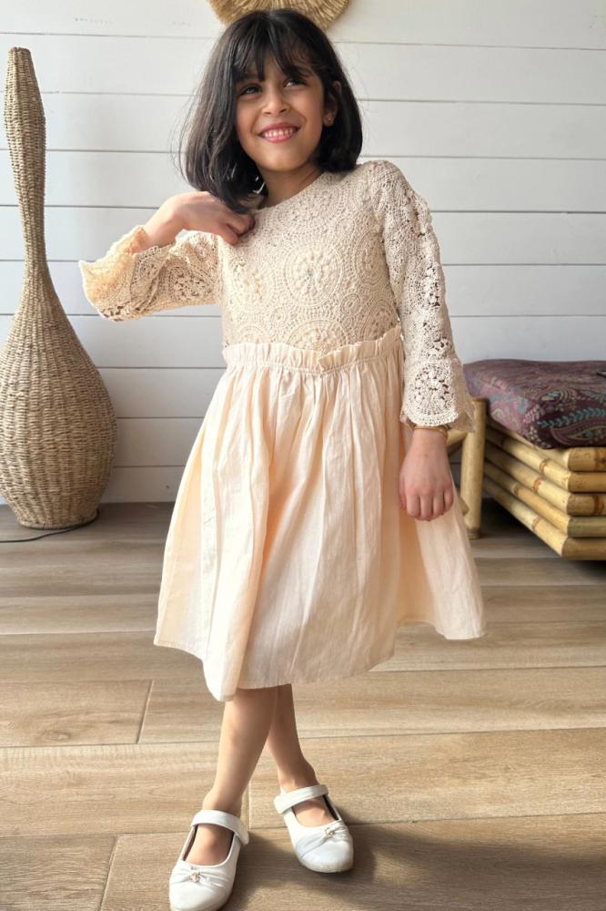 فستان بناتي بيج أنيق 3006