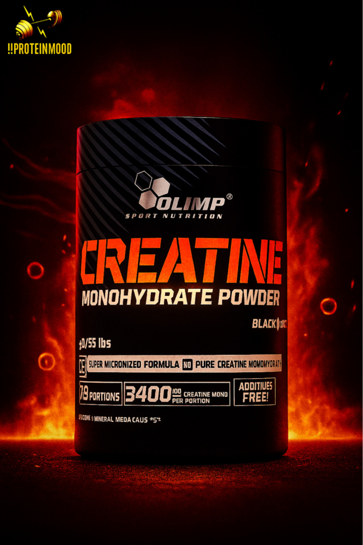 أوليمب سبورت نيوترشن كرياتين مونوهيدرات – بدون نكه...