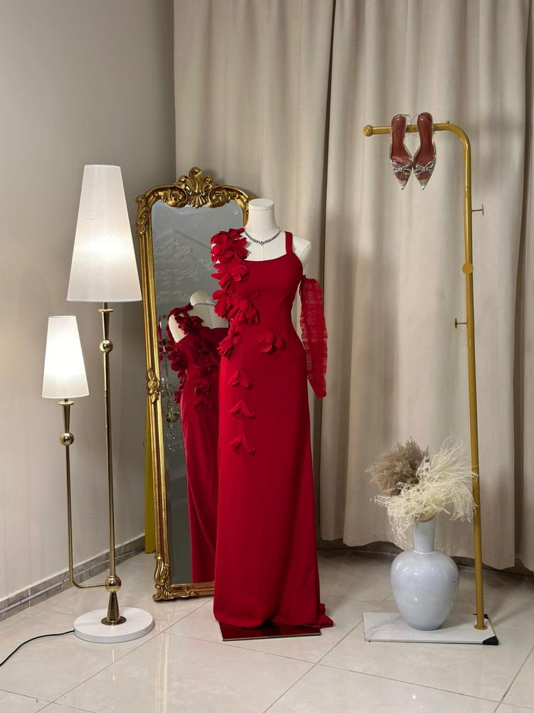 فستان سهرة طويل 4763