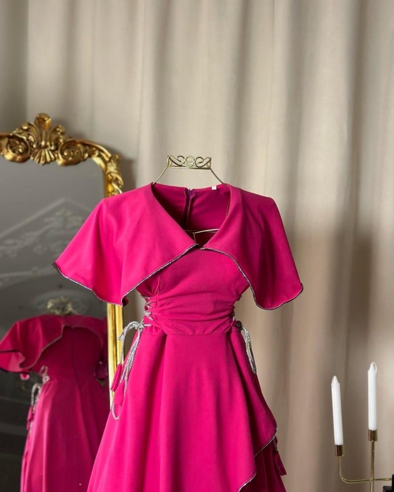 فستان ميدي ( 3 الوان ) 4333