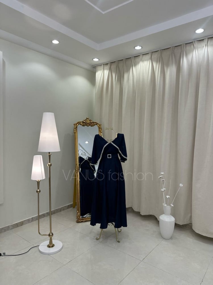 فستان سهرة ميدي ( 8 الوان ) 3939